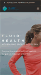 Mobile Screenshot of fluidhealth.com.au